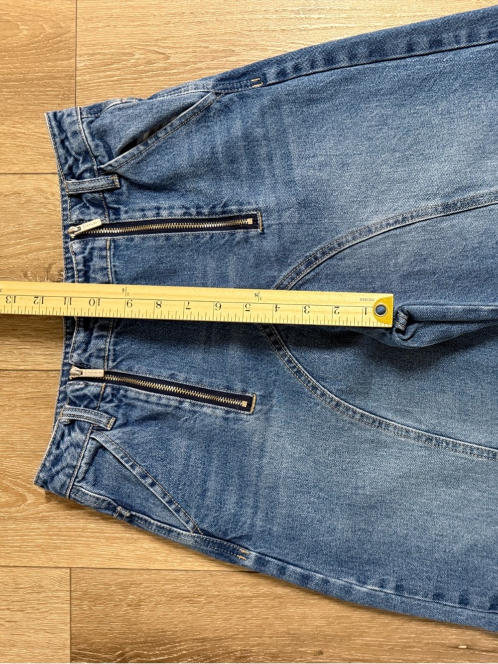 Habitual Denim Barrel Wide Leg High-Rise Jeans - Blue - Picture 12 of 14